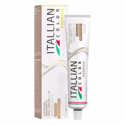 Imagem do produto Coloração Itallian Premium Loiro Claro Morena Iluminada 8.75
