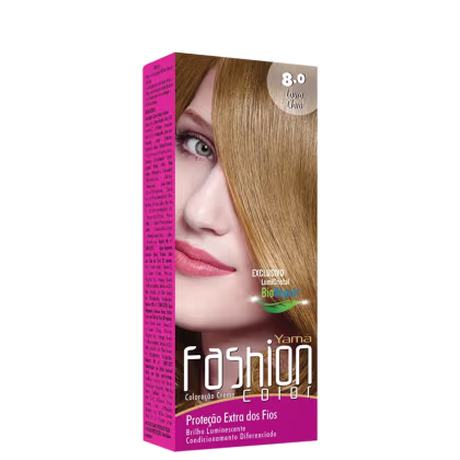 Imagem do produto Yamá Fashion Color 8.0 Louro Claro - Coloração em Creme 60g