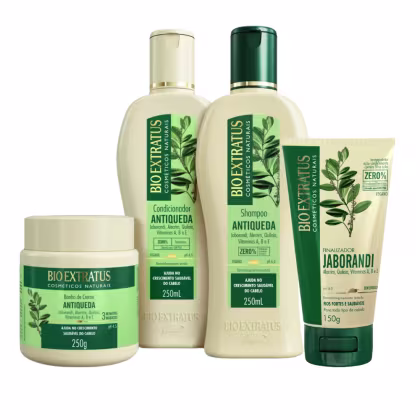Imagem do produto Kit Bio Extratus Jaborandi Sh Cond Máscara 250 Finalizador