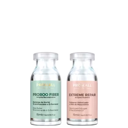 Imagem do produto Kit Prohall Ampola Proboo Reparação +Extreme Repair Nutrição