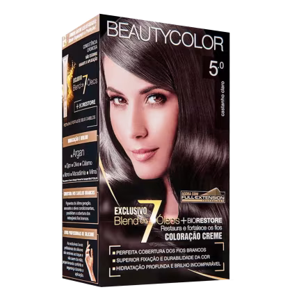 Imagem do produto BeautyColor 5.0 Castanho Claro - Coloração