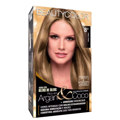 Imagem do produto Beauty Color 8.0 Louro Claro - Tintura Permanente