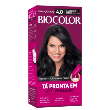 Imagem do produto Biocolor 4.0 Castanho Mini - Coloração Permanente 160g