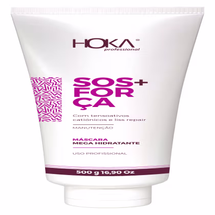 Imagem do produto MÁSCARA SOS + FORÇA HIDRATANTE 500g - HOKA PROFESSIONAL
