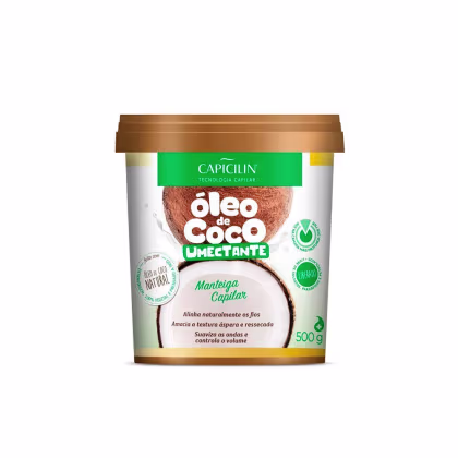 Imagem do produto Capicilin Óleo De Coco Umectante - Máscara Capilar 500g