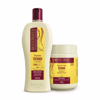 Imagem do produto Kit Tutano Bio Extratus Shampoo e Banho de Creme (500mL/g)