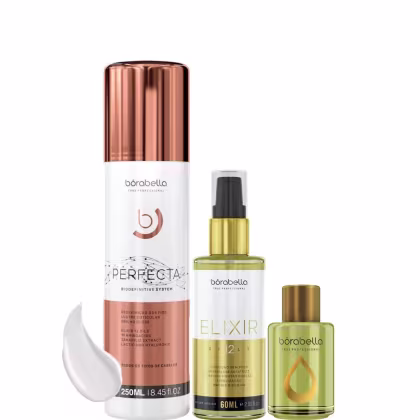 Imagem do produto Borabella Perfecta 250ml + Elixir 60ml + Óleo de Argan 7ml