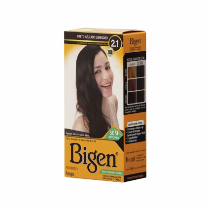 Imagem do produto Bigen 2.1 Preto Azulado - Tonalizante 6g