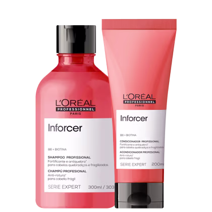 Imagem do produto Kit L'Oréal Professionnel Inforcer Serie Expert Duo Home Care (2 Produtos)