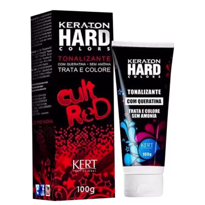 Imagem do produto Keraton Hard Colors Cult Red - Tonalizante 100g
