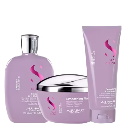 Imagem do produto Kit Alfaparf Smooth Home Care (3 Produtos)