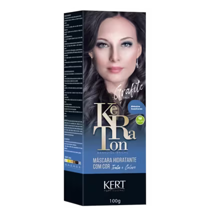 Imagem do produto Keraton Banho de Brilho Cinza Grafite - Tonalizante 100g