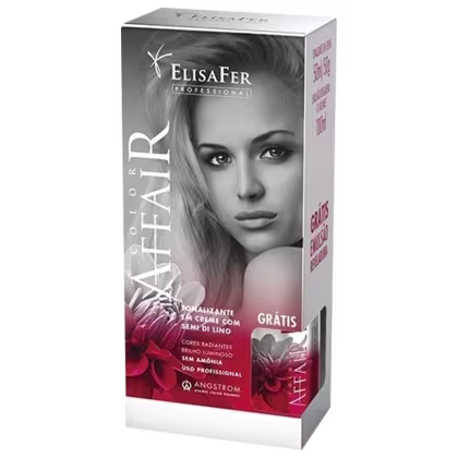 Imagem do produto Color Affair Elisafer 12.16 Louro Platino Acinzentado - Tonalizante 50g