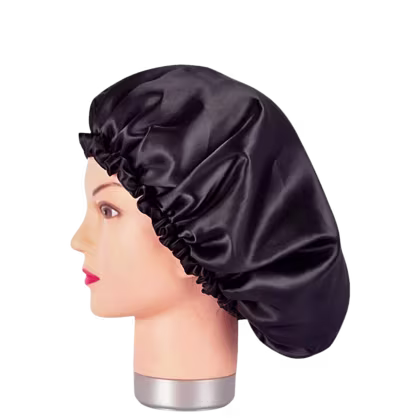 Imagem do produto TOUCA DE CETIM C/VIES 392 P PRETA 55CM