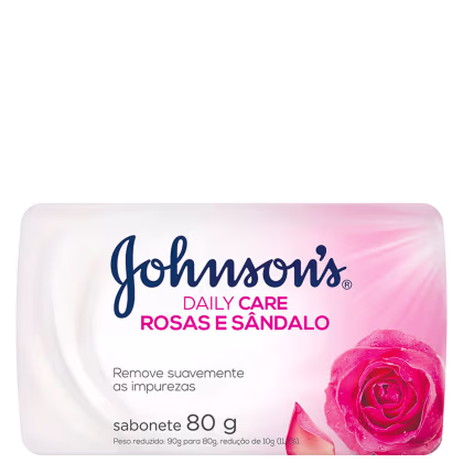 Imagem do produto Sabonete Johnson ´S Daily Care Rosas E Sandalo 80G