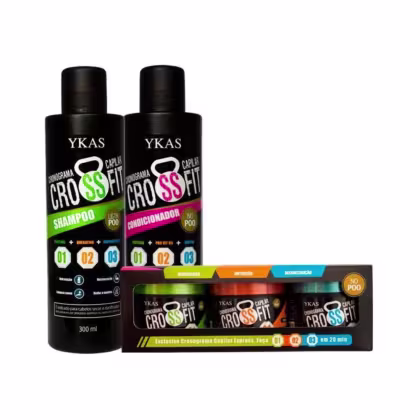 Imagem do produto Ykas Crossfit Cronograma Capilar Kit Tratamento