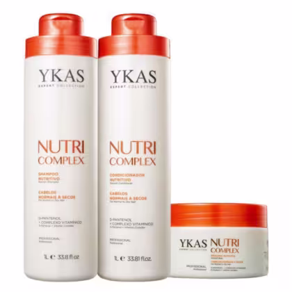 Imagem do produto Ykas Nutri Complex Shampoo + Condicionador 1L + Máscara 250g