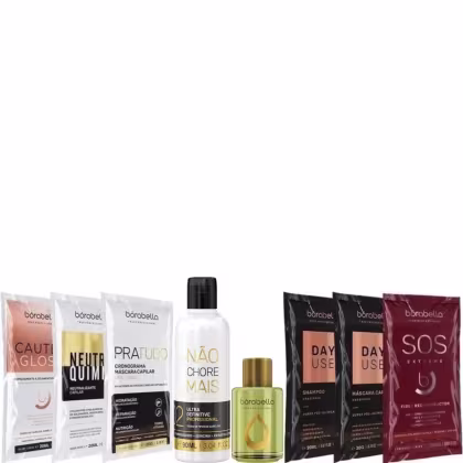 Imagem do produto Borabella Não Chore Mais Passo 2 – 90ml + Argan 7ml + Sachês