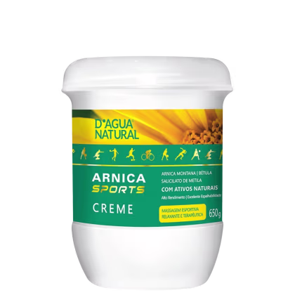 Imagem do produto D'agua Natural Arnica Sports - Creme de Massagem 650g