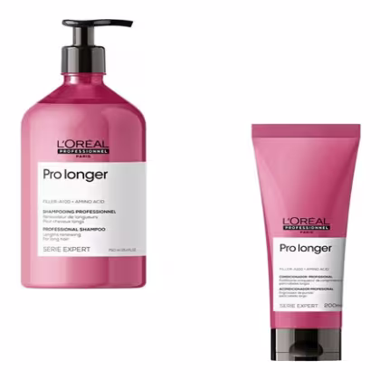 Imagem do produto Shampoo 500ml Condicionador 200ml Loreal Pro Longer