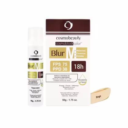 Imagem do produto Cosmobeauty Blur M FPS 75 PPD 30 Bege - Protetor Solar com Cor 50g