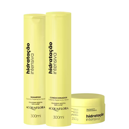 Imagem do produto Kit Acquaflora Hidratação Intensiva Capilar (3 Produtos)