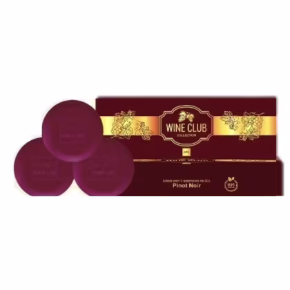 Imagem do produto Kit Sabonetes Wine Club Pinot Noir ( 3 x 80g cada ) - Euro Parfum