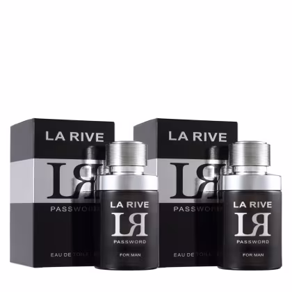 Dois Perfumes LR Password da marca La Rive.