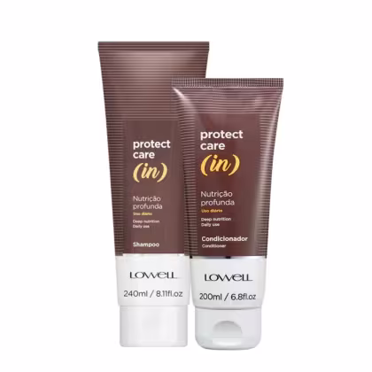Imagem do produto Kit Lowell Shampoo e Condicionador Protect Care In Nutrição