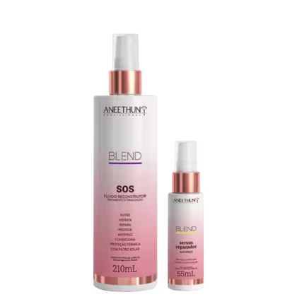 Imagem do produto Kit Blend Aneethun Sos Reconstrutor + Sérum Reparador