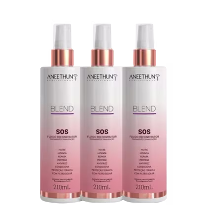 Imagem do produto Kit Aneethun Blend 3 Sos Fluído Reconstrutor Pronta Entrega