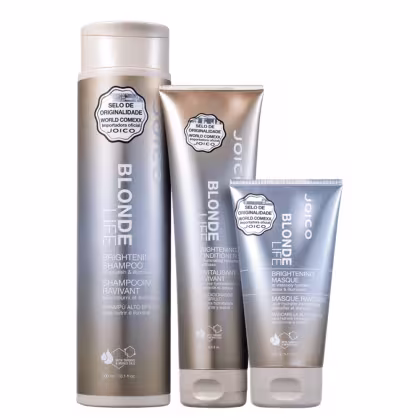 Imagem do produto Kit Joico Blonde Life Brightening Trio (3 Produtos)