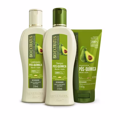 Imagem do produto Kit Bio Extratus Pós Quimica 3Itens (250mL)