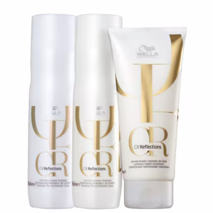 Imagem do produto Kit Wella Professionals Oil Reflections Duo Day Plus (3 Produtos)