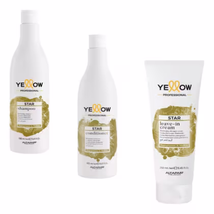 Imagem do produto Shampoo Condicionador 500ml E Leave-in 250ml Yellow Star