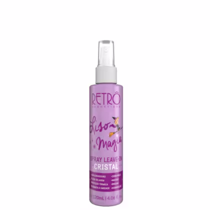 Imagem do produto RETRO COSMETICOS LISO MAGIA SPRAY LEAVE-IN CRISTAL 120ML
