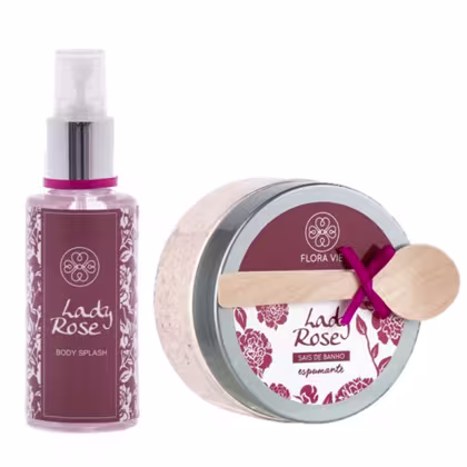 Imagem do produto Kit Flora Vie Lady Rose Banho Intenso Duo (2 Produtos)