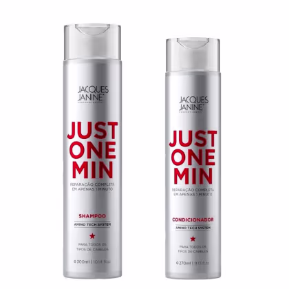 Imagem do produto Kit Shampoo e Condicionador Jacques Janine Just One Minute