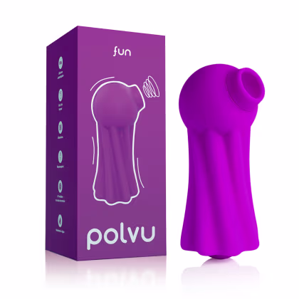 Estimulador de Clitóris Recarregável Fun Polvu com formato divertido de um polvo