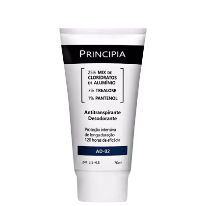 Imagem do produto Principia AD-02 - Desodorante Antitranspirante 70ml