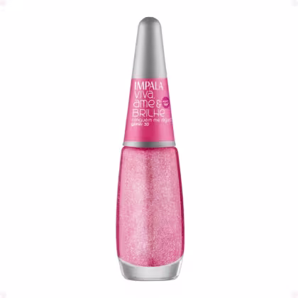Imagem do produto Esmalte Glitter 3D Impala Viva, Ame e Brilhe Ninguém me Segura 7,5ml