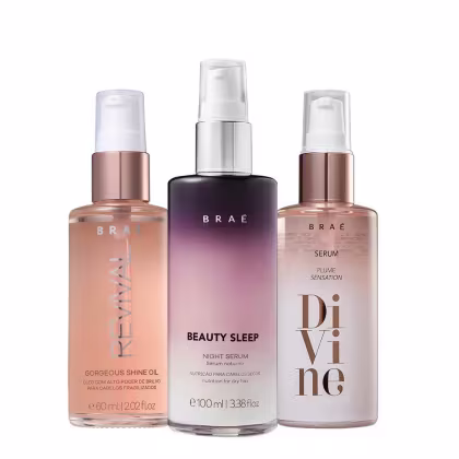 Imagem do produto Kit Braé Plume Sensation + Gorgeous Shine + Beauty Sleep (3 Produtos)