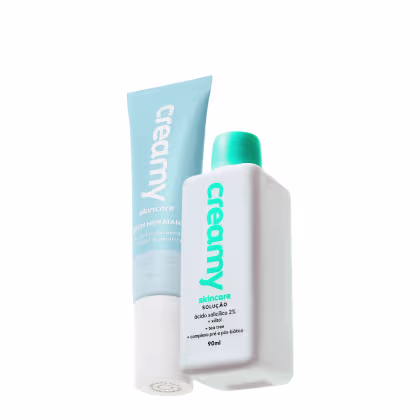 Imagem do produto Kit Creamy Ácido Salicílico Solução Tônica Antiacne e Sérum Hidratante (2 produtos)