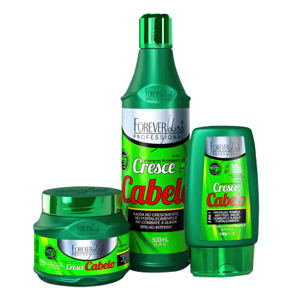 Imagem do produto Kit Forever Liss Professional Cresce Cabelo Trio (3 Produtos)