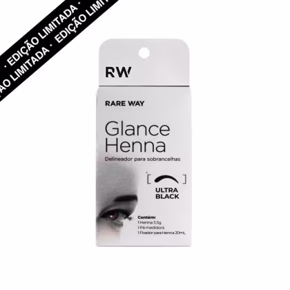 Imagem do produto Henna para Sobrancelhas Glance Ultra Black Rare Way