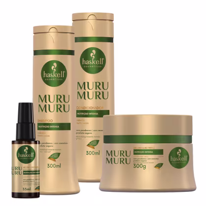 Imagem do produto Hidratação Profunda Vegano Haskell Murumuru 4 Itens