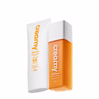 Imagem do produto Kit Creamy Vitamina C e Creamy Watery Lotion FPS 60 (2 produtos)