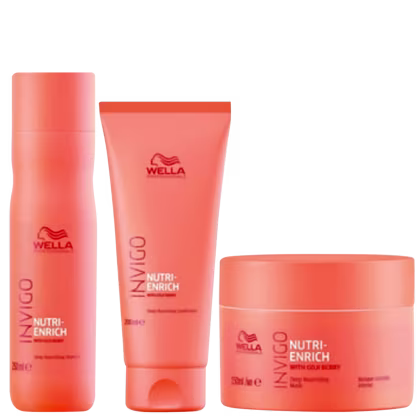 Imagem do produto Kit Wella Professionals Invigo Nutri-Enrich Trio Care (3 Produtos)