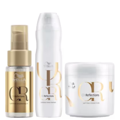 Imagem do produto Kit Wella Professionals Oil Reflections Luminous Smoothening (3 Produtos)