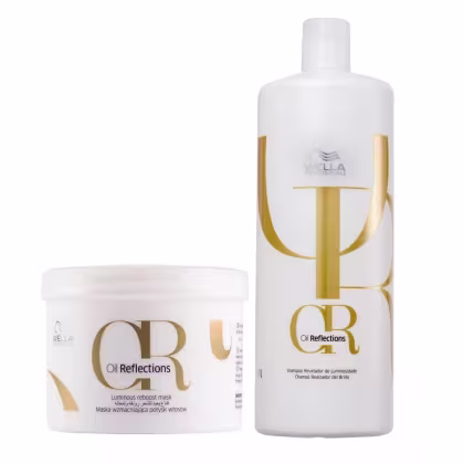Imagem do produto Kit Wella Professionals Oil Reflections Tratamento Salão (2 Produtos)